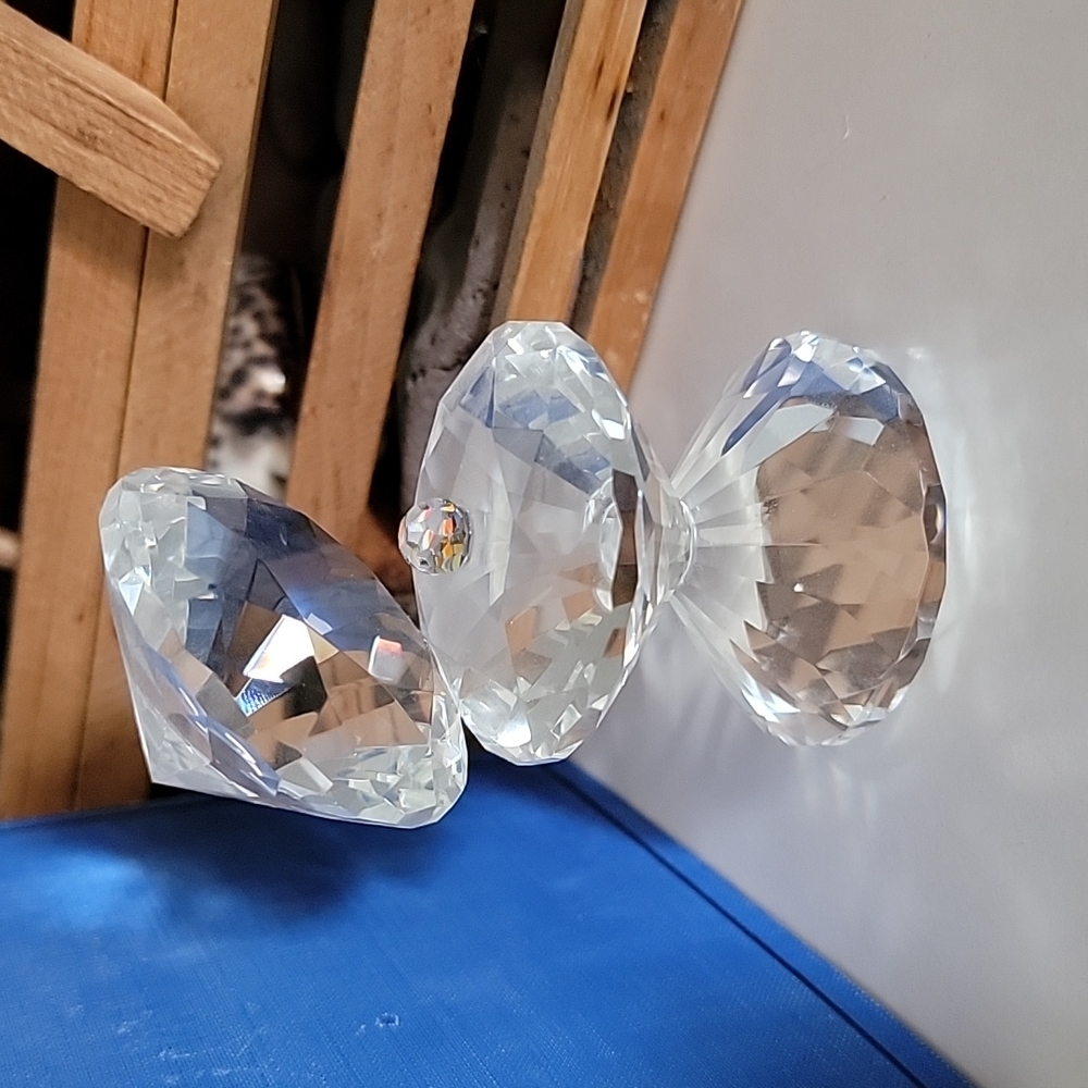 Cute Glass Diamond Decor